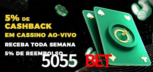 Promoções do cassino ao Vivo 5055 Bet
